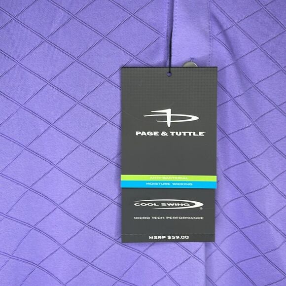 PAGE & TUTTLE MEN POLO SHIRT FTL-05-161 - Picture 4 of 6